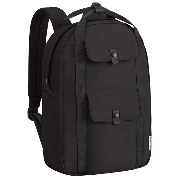 TRAVELON Origin Anti-Theft Daypack Backpack Sustainable RFID Blocking Black - Picture 2 of 15